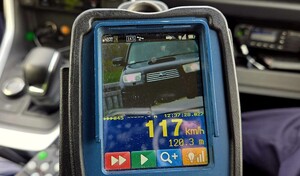 Obraz z pomiaru prędkości.