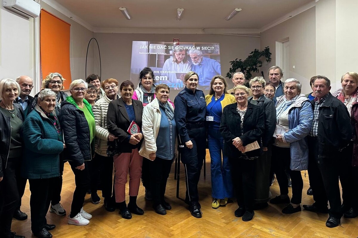 Spotkanie edukacyjne dla seniorów w Baszni Dolnej